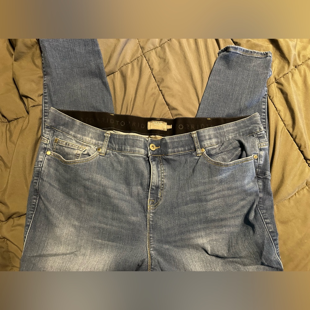 Torrid Skinny Jeans - Women's 26W Tall- Plus Size Jeans Denim